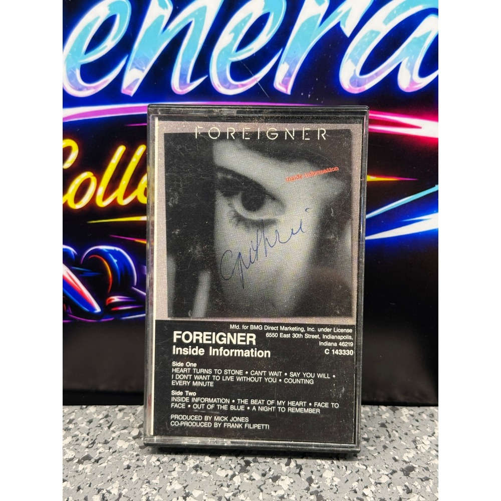 Foreigner Inside Information Cassette Tape 1987 Rock Album C 143330 Atlantic BMG